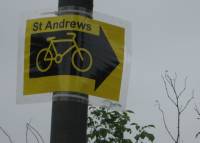 Sign to St Andrews